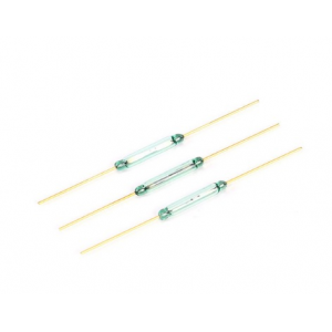 HR0309-56 Reed Switch 2x14mm Green Glass Normally Open Contact For Sensors 100% Original